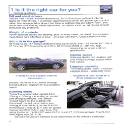 Mercedes-Benz SLK  R170-serie 1996-2004