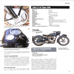 Triumph Motorräder seit 1937