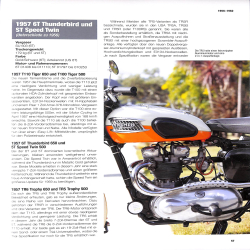 Triumph Motorräder seit 1937