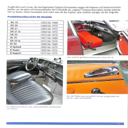 Citroën DS & ID  Praxisratgeber Klassikerkauf