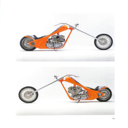 Chopper  Kunstwerke auf Rädern