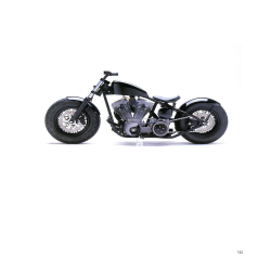 Chopper  Kunstwerke auf Rädern