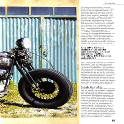 Old School Motorcycles custombike Technik,Historie,Szene