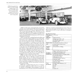 MG Midgets in detail
