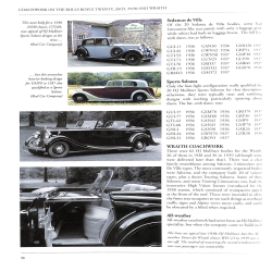 Rolls-Royce Twenty, 20/25, 25/30 & Wraith